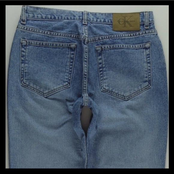 Calvin Klein Jeans Denim - VTG Calvin Klein High Rise Jeans Juniors 15 #1155